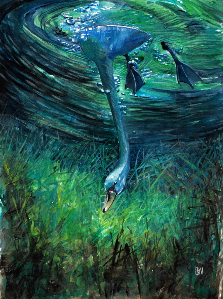 Swan subnautic